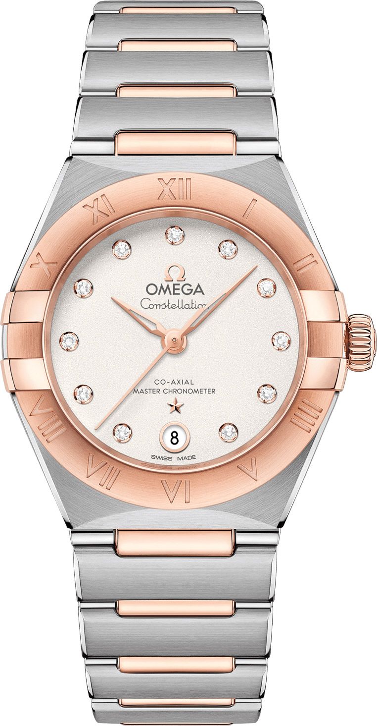 Omega Constellation Constellation Silver Dial 29 mm Automatic Watch For Women - 1