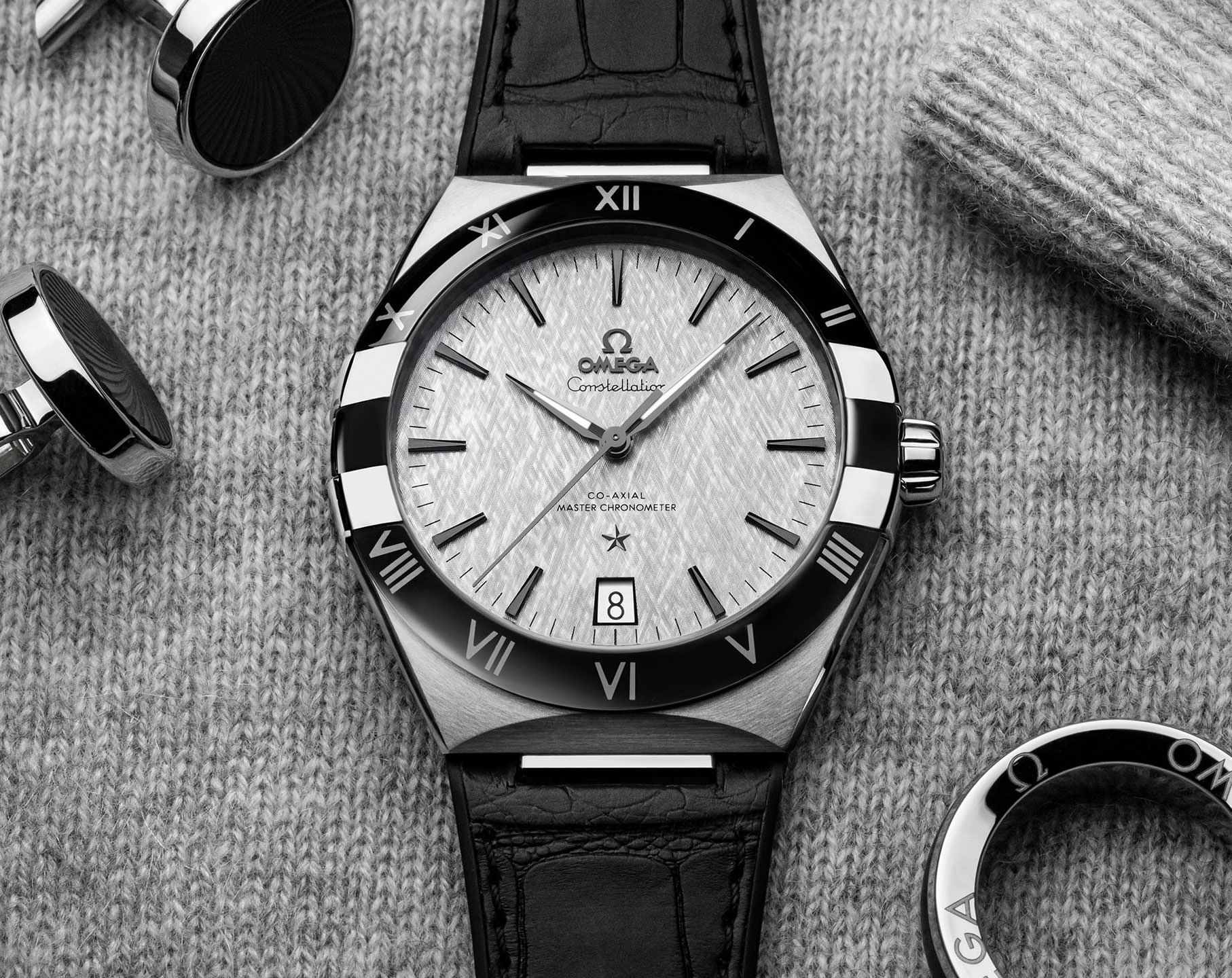 Omega Constellation Constellation Grey Dial 41 mm Automatic Watch For Men - 6