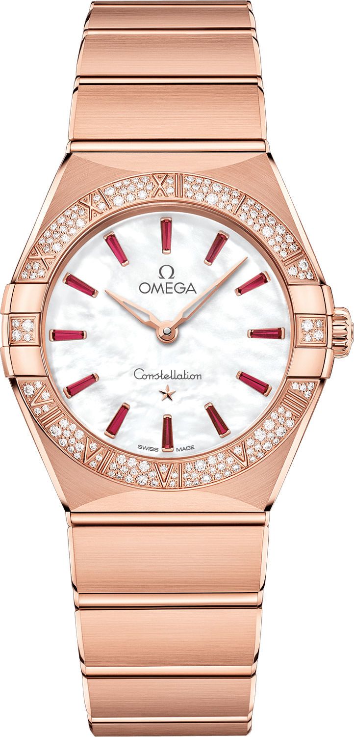 Omega Constellation Constellation MOP Dial 28 mm Quartz Watch For Women - 1