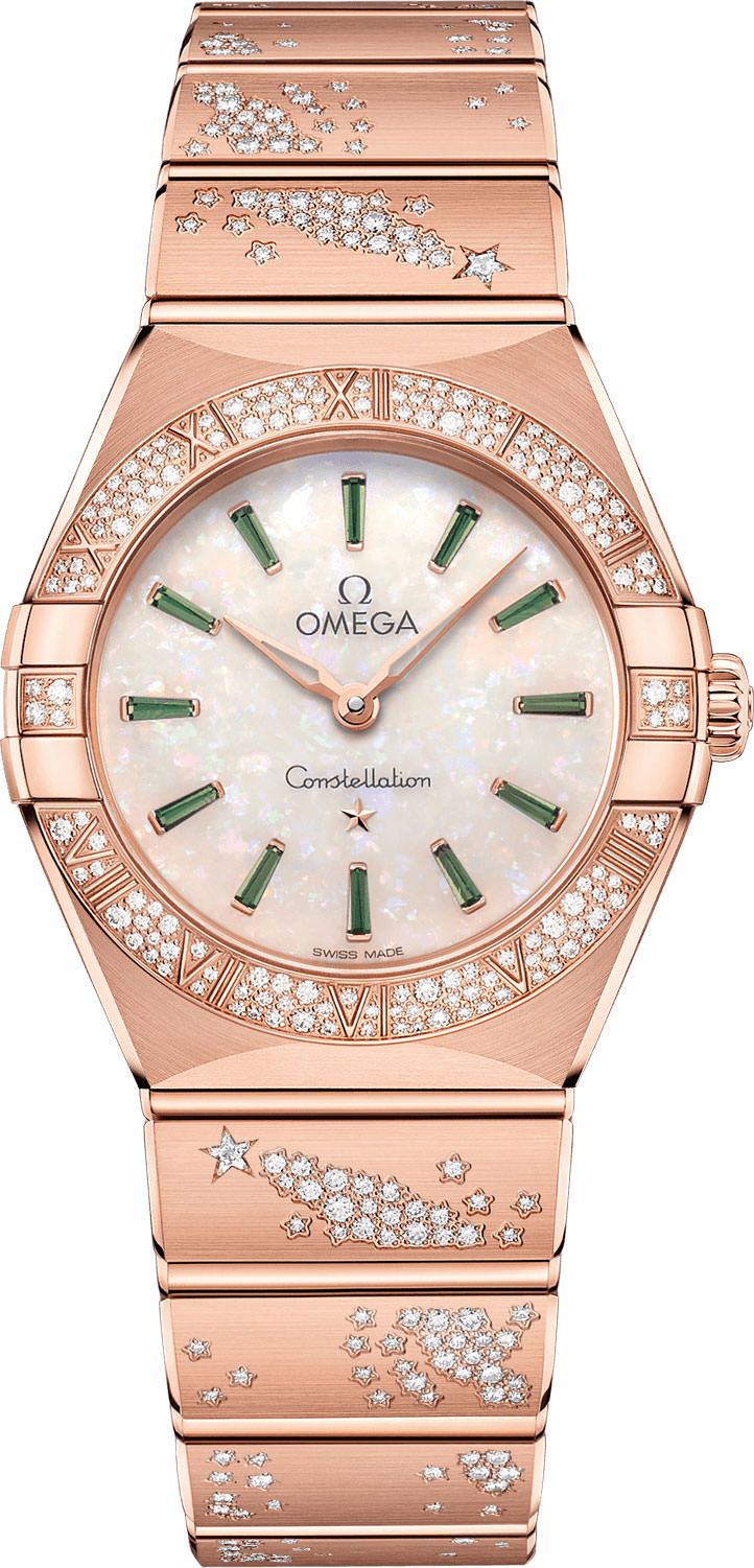 Omega Constellation Constellation White Dial 28 mm Quartz Watch For Women - 1