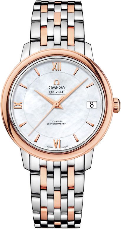 Omega De Ville Prestige MOP Dial 32.7 mm Automatic Watch For Women - 1