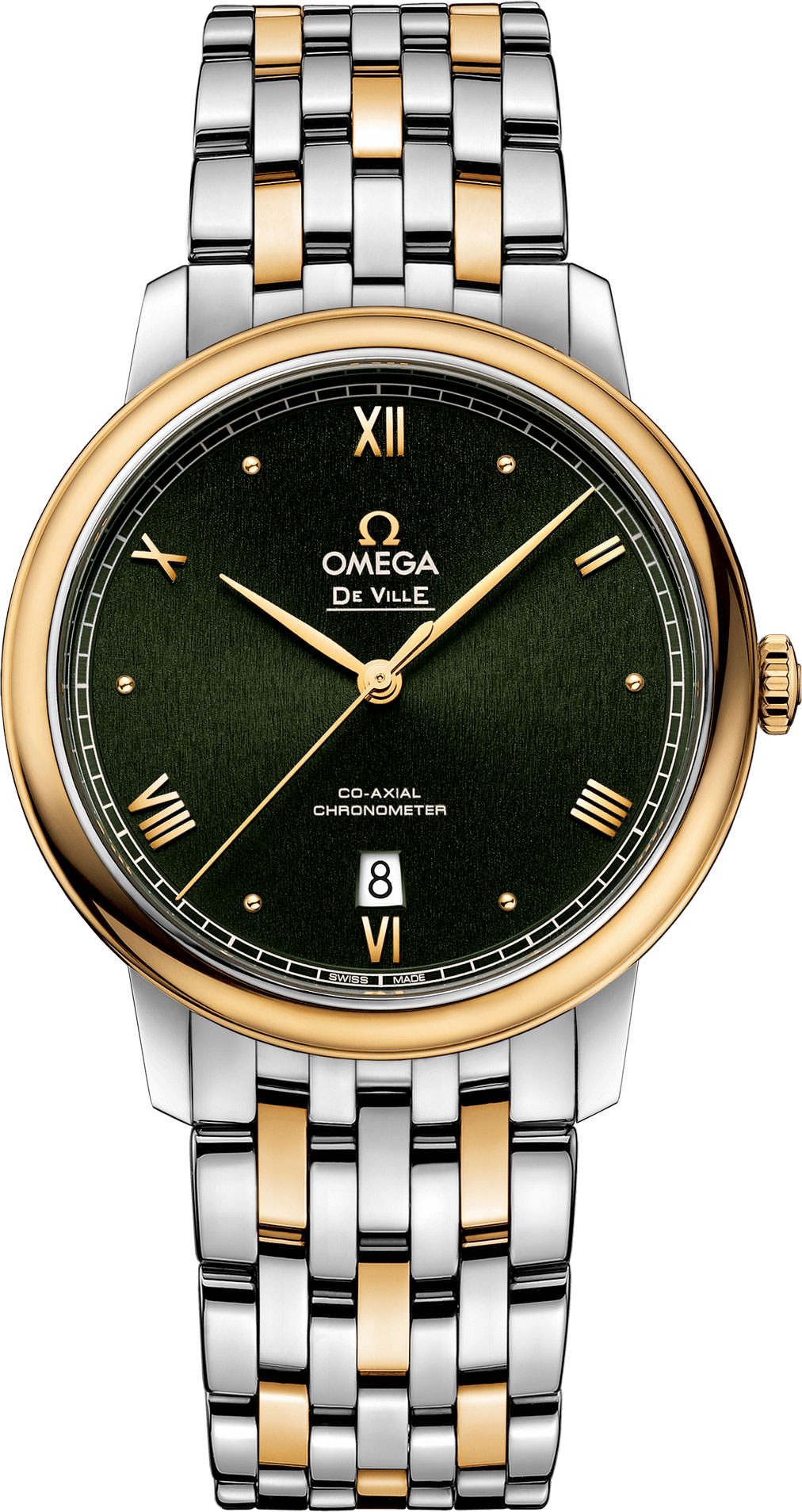 Omega De Ville Prestige Green Dial 39.5 mm Automatic Watch For Men - 1