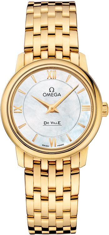 Omega De Ville Prestige MOP Dial 27.4 mm Quartz Watch For Women - 1