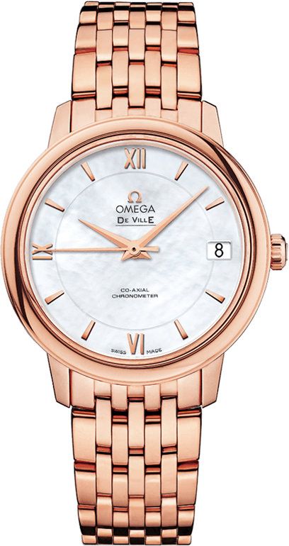 Omega De Ville Prestige MOP Dial 32.7 mm Automatic Watch For Women - 1