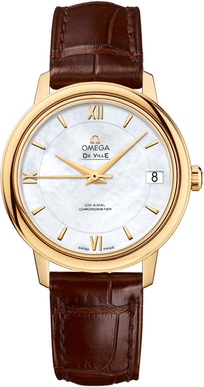 Omega De Ville Prestige MOP Dial 32.7 mm Automatic Watch For Women - 1