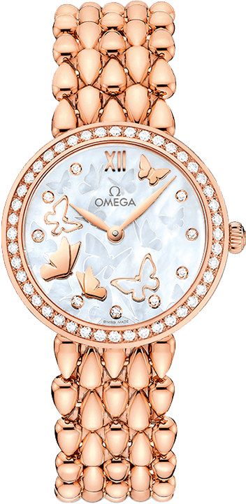 Omega De Ville Prestige MOP Dial 27.4 mm Quartz Watch For Women - 1