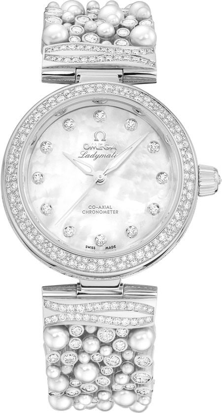 Omega De Ville Ladymatic MOP Dial 34 mm Automatic Watch For Women - 1