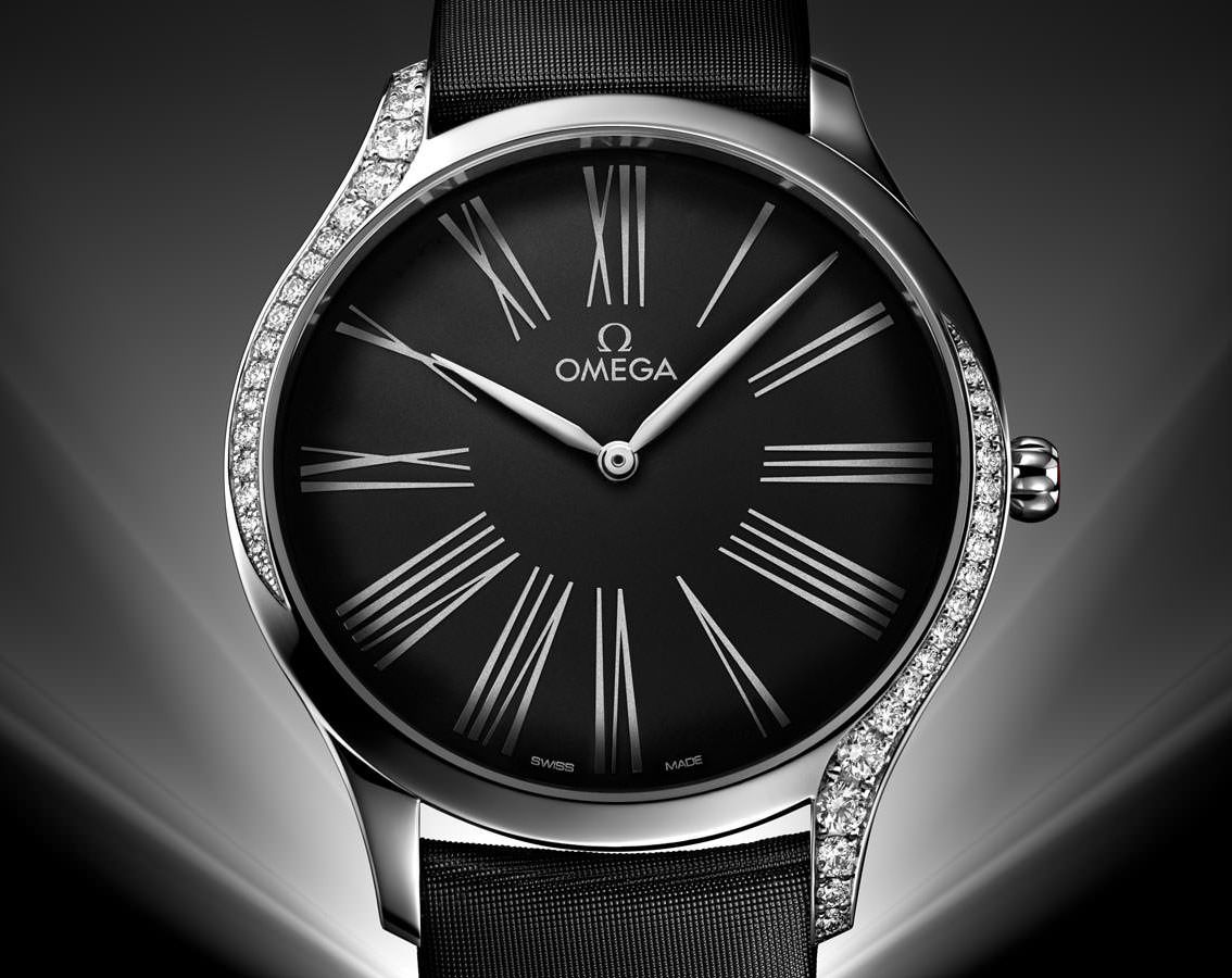 Omega De Ville Trésor Black Dial 39 mm Quartz Watch For Women - 3