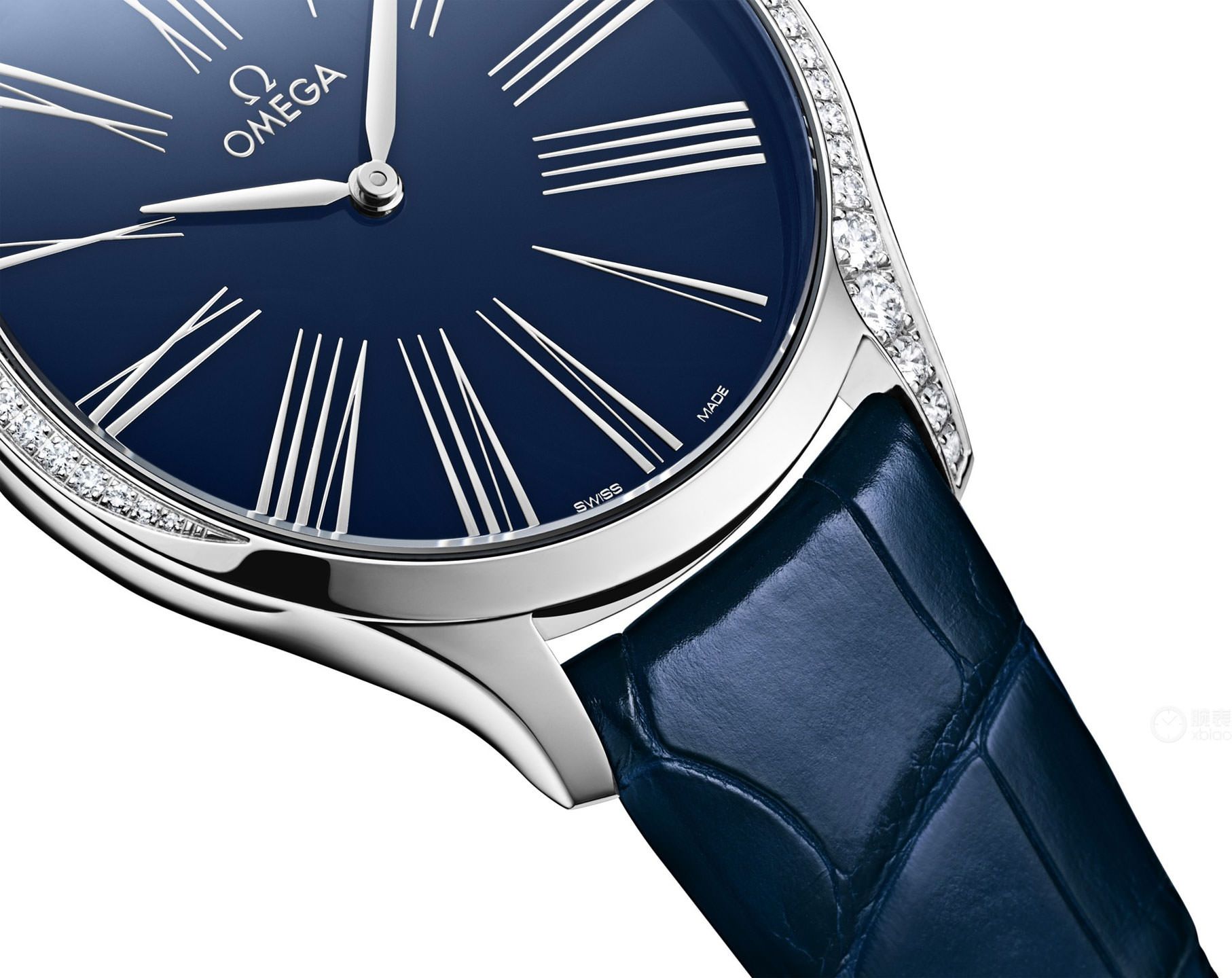 Omega De Ville Trésor Blue Dial 36 mm Quartz Watch For Women - 3