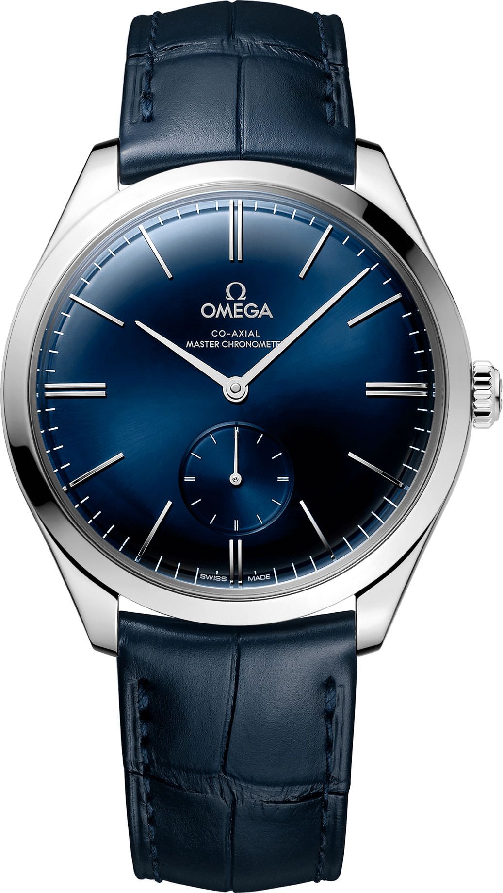 Omega De Ville Trésor Blue Dial 40 mm Manual Winding Watch For Men - 1