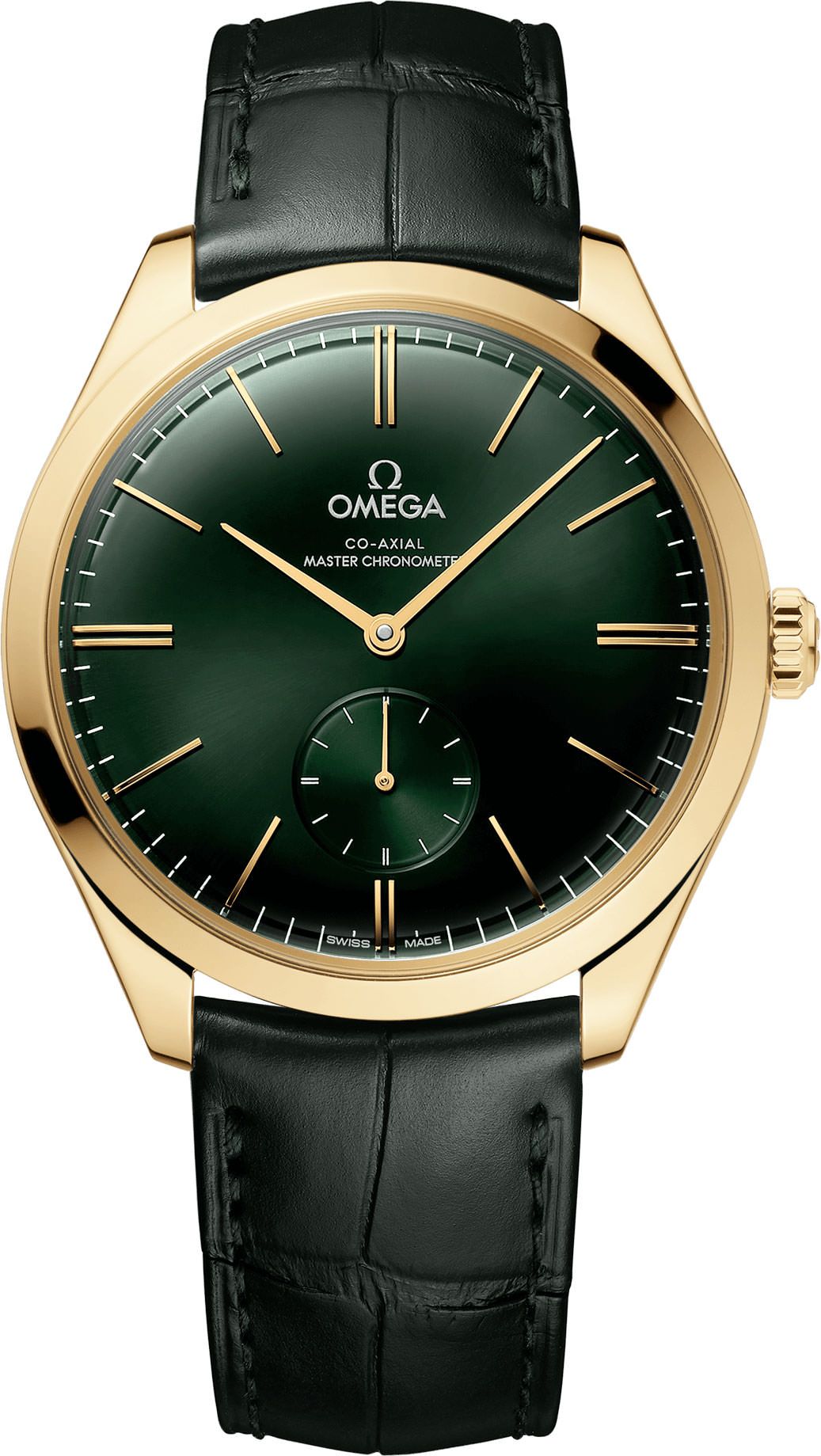 Omega De Ville Trésor Green Dial 40 mm Manual Winding Watch For Men - 1