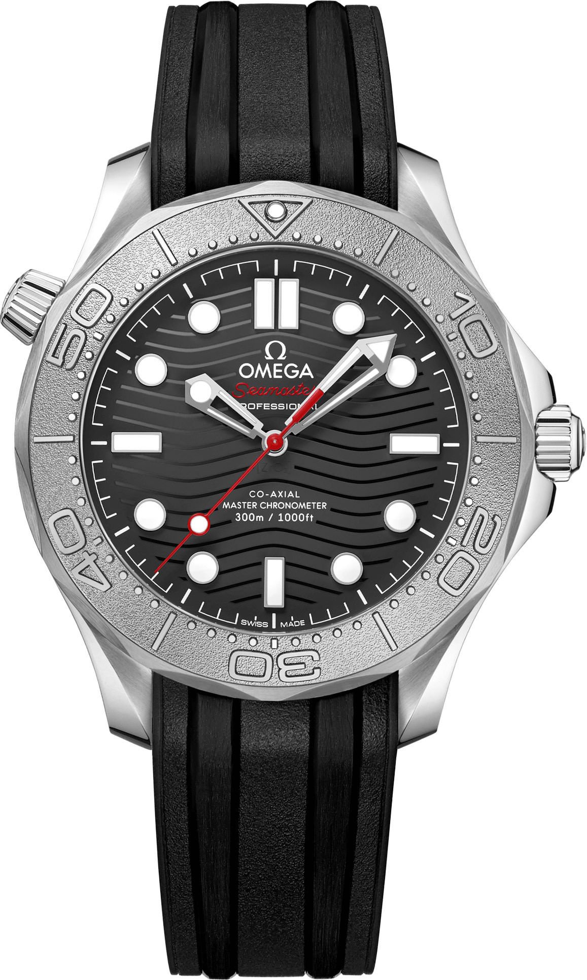 Omega Seamaster Diver 300M Black Dial 42 mm Automatic Watch For Men - 1