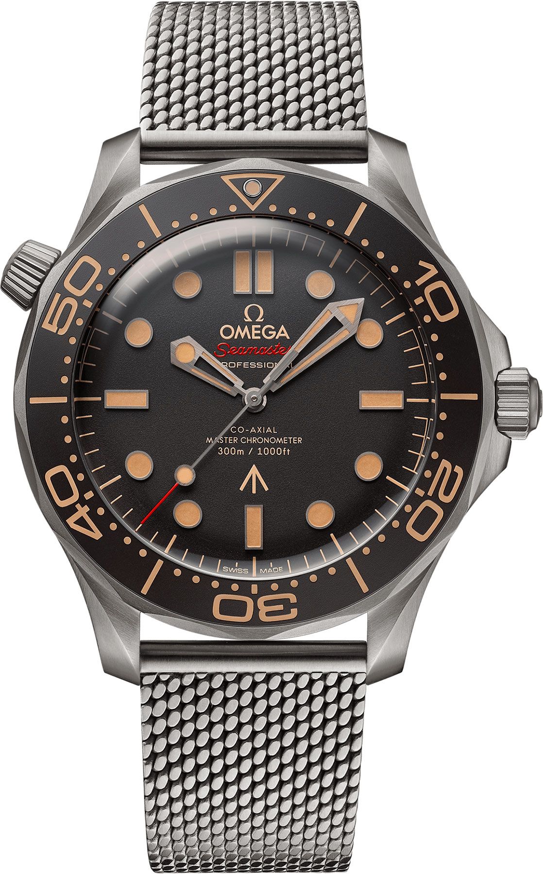 Omega Seamaster Diver 300M Black Dial 42 mm Automatic Watch For Men - 1