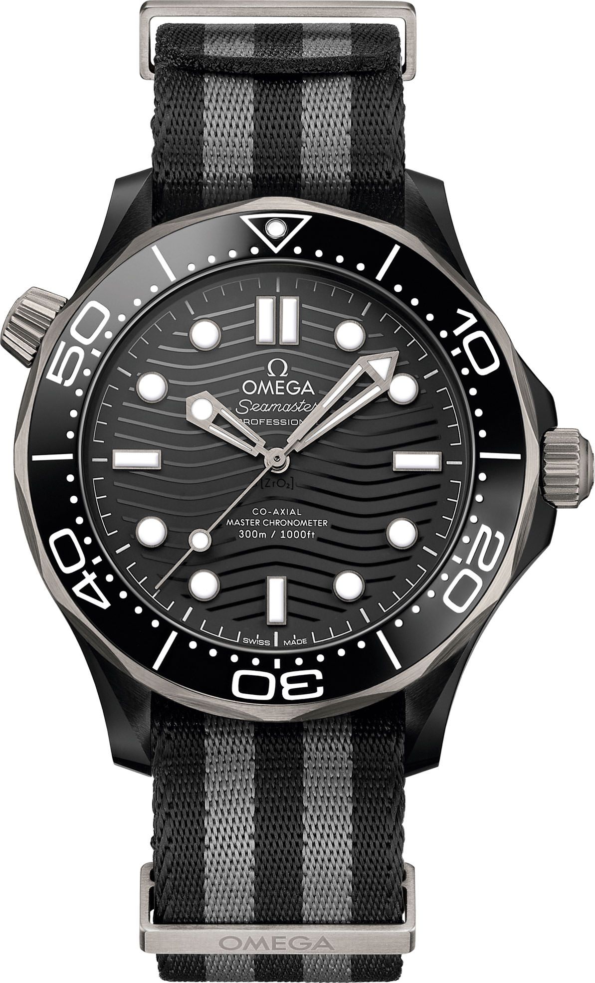 Omega Seamaster Diver 300M Black Dial 43.5 mm Automatic Watch For Men - 1