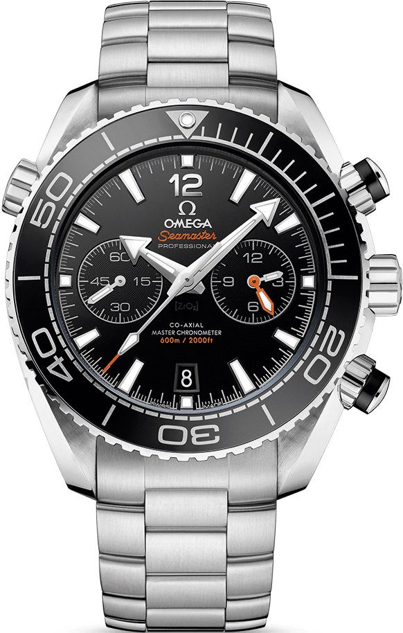 Omega Seamaster Planet Ocean Black Dial 45.5 mm Automatic Watch For Men - 1