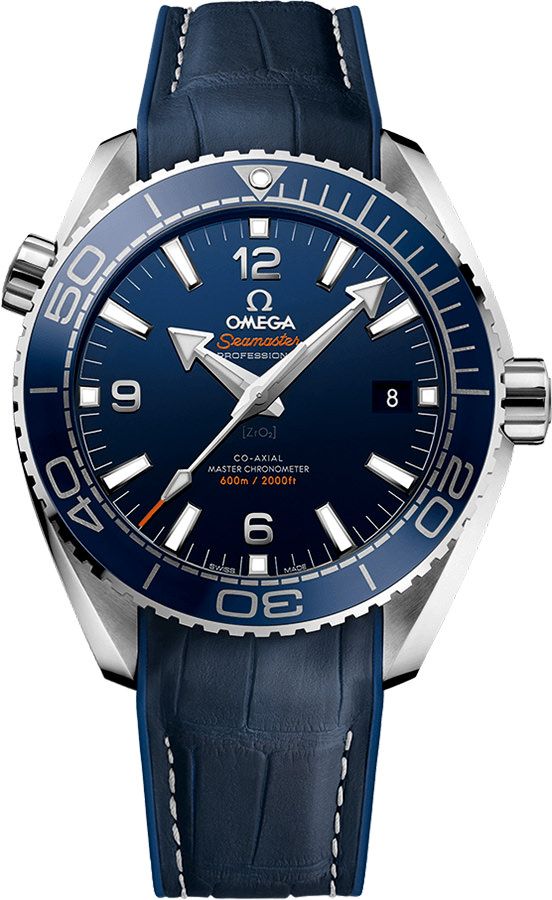 Omega Seamaster Planet Ocean Blue Dial 43.5 mm Automatic Watch For Men - 1