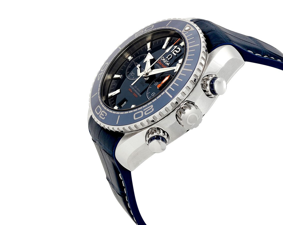 Omega Seamaster Planet Ocean Blue Dial 45.5 mm Automatic Watch For Men - 2