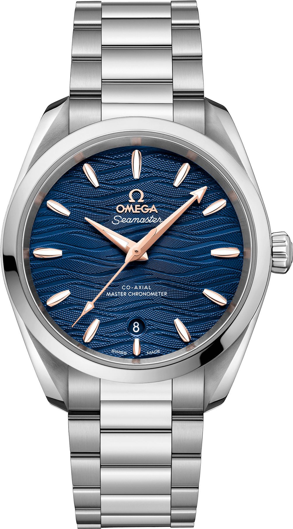 Omega Seamaster Aqua Terra Blue Dial 38 mm Automatic Watch For Women - 1