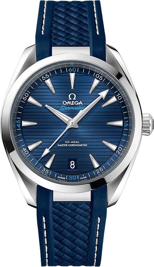 Omega Seamaster Aqua Terra Blue Dial 41 mm Automatic Watch For Men - 1