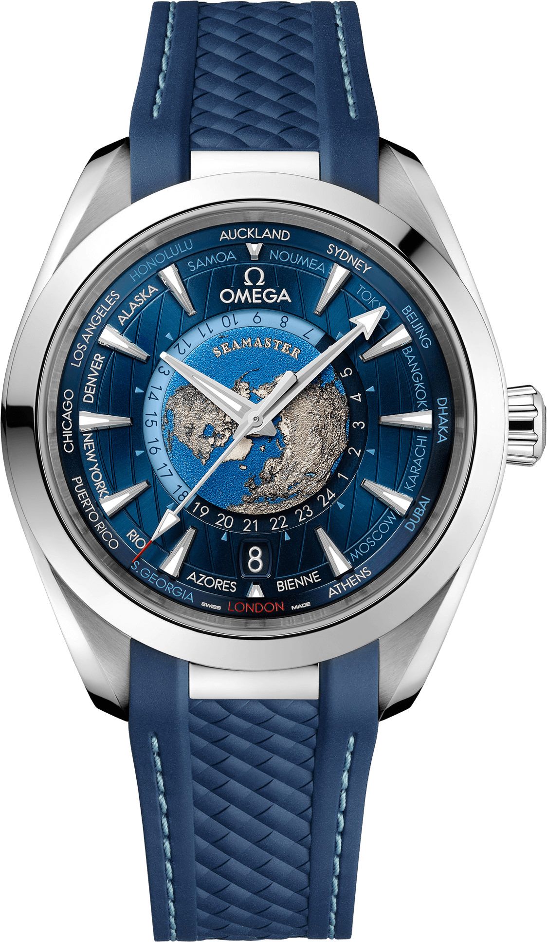 Omega Seamaster Aqua Terra Blue Dial 43 mm Automatic Watch For Men - 1