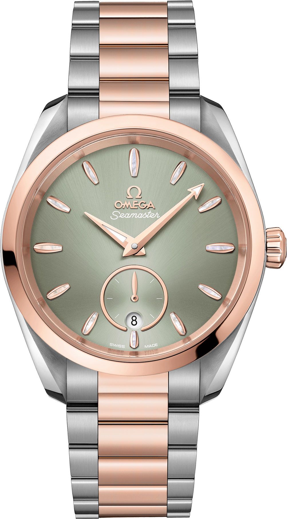 Omega Seamaster Aqua Terra Green Dial 38 mm Automatic Watch For Men - 1