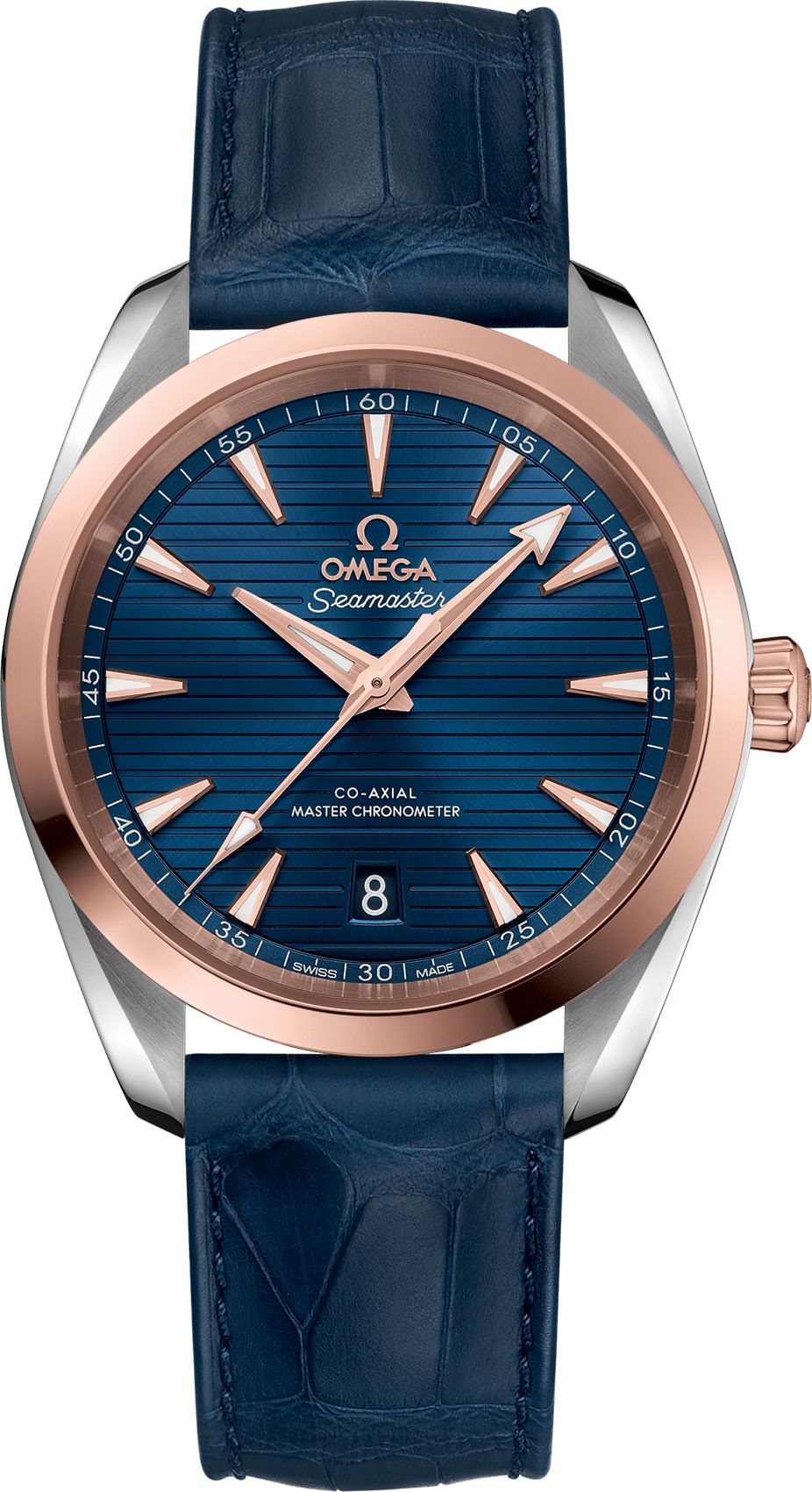 Omega Seamaster Aqua Terra Blue Dial 38 mm Automatic Watch For Men - 1