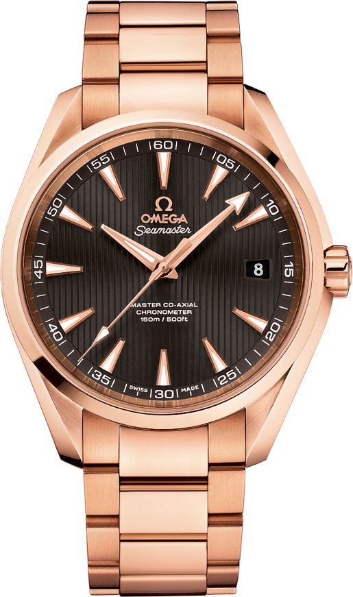 Omega Seamaster Aqua Terra Black Dial 42 mm Automatic Watch For Men - 1