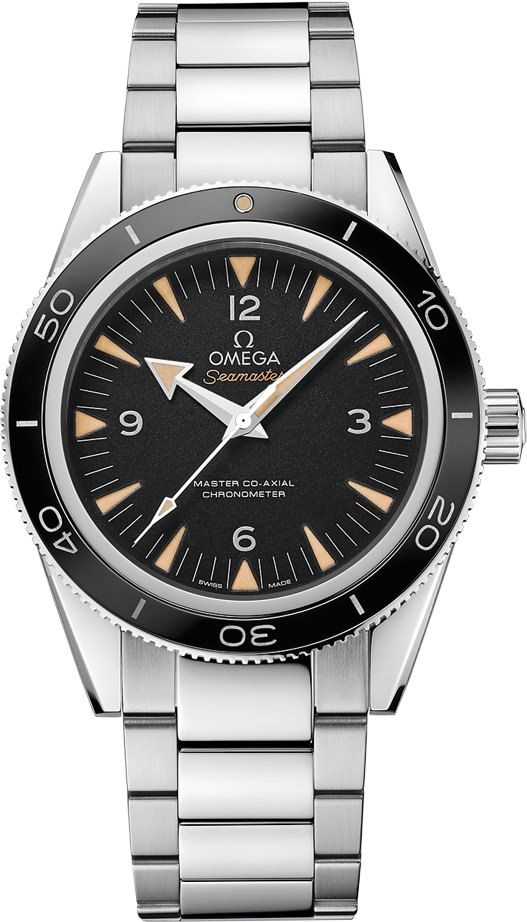 Omega Seamaster Heritage Models Black Dial 41 mm Automatic Watch For Men - 1