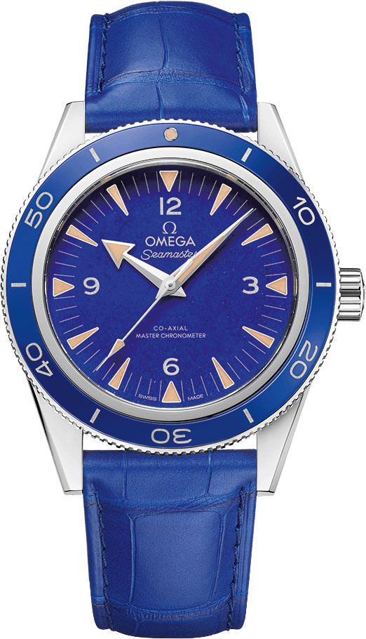 Omega Seamaster Heritage Models Blue Dial 41 mm Automatic Watch For Men - 1