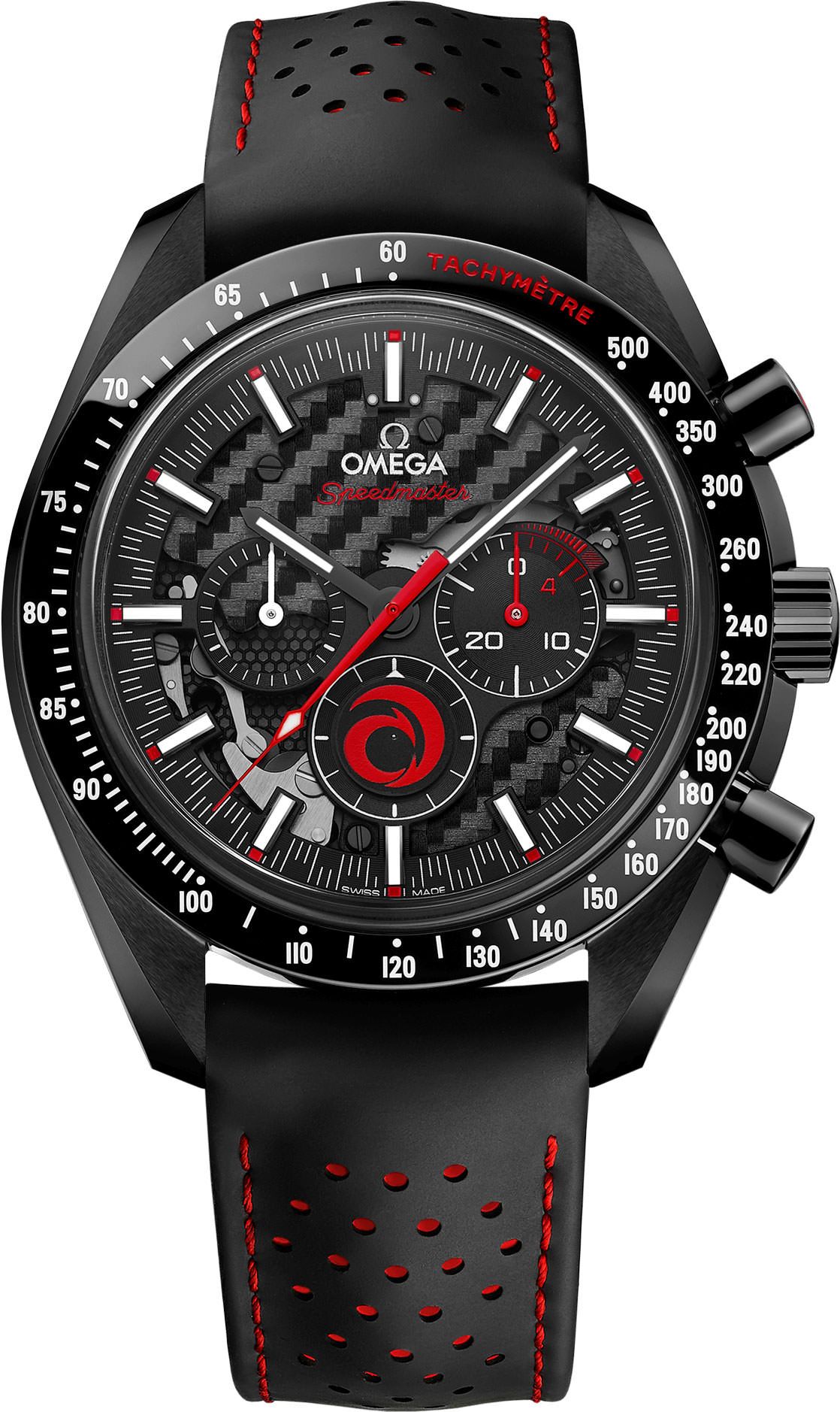 Omega Speedmaster Dark Side of The Moon Black Dial 44.25 mm Manual Winding Watch For Men - 1