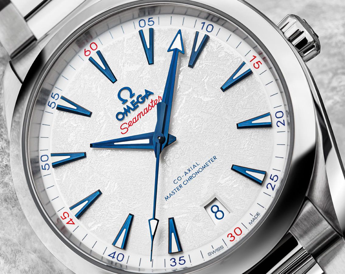 Omega Seamaster Aqua Terra White Dial 41 mm Automatic Watch For Men - 4