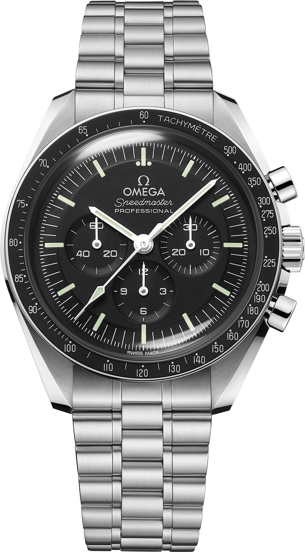 Omega Speedmaster Moonwatch Black Dial 42 mm Manual Winding Watch For Men - 1