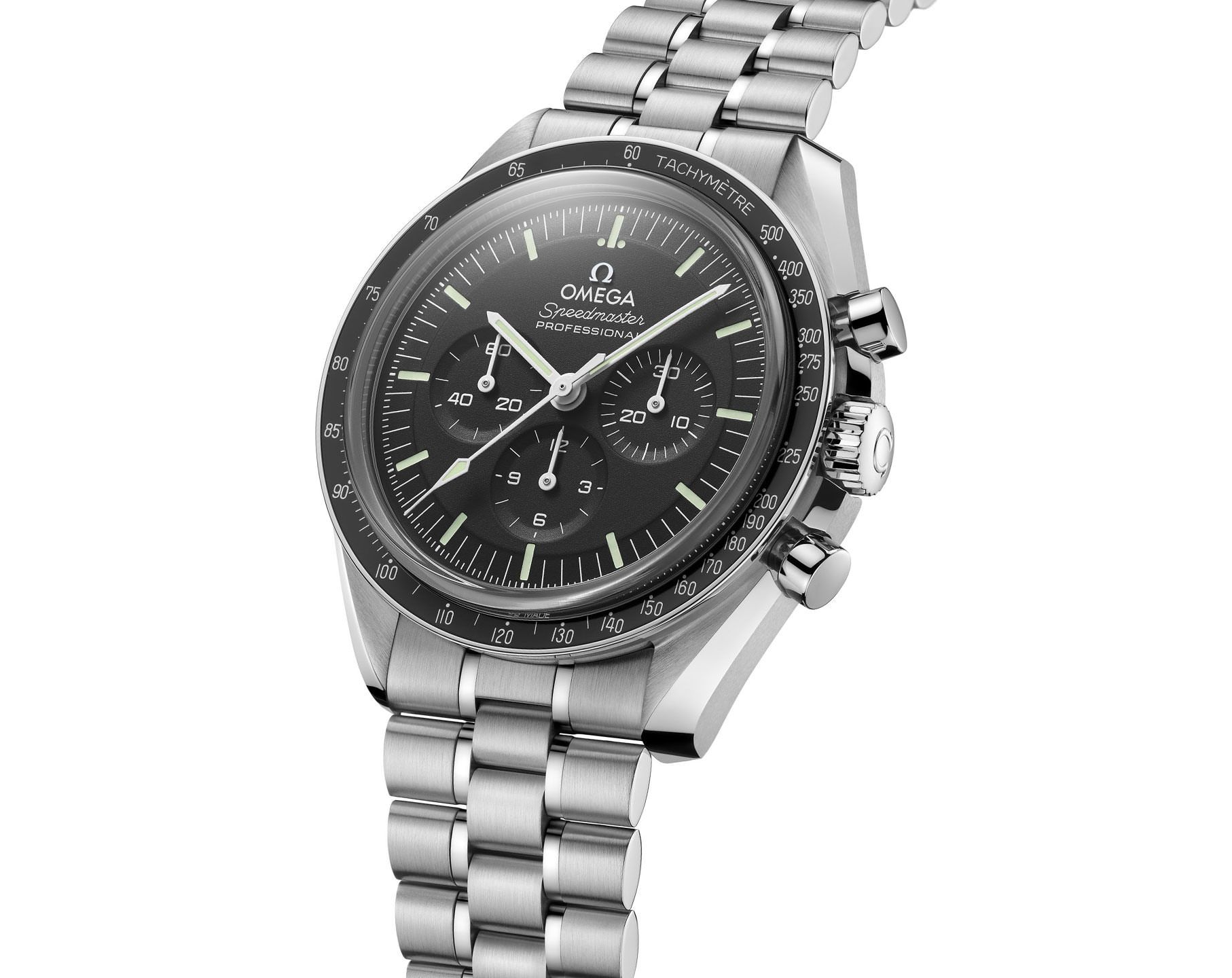 Omega Speedmaster Moonwatch Black Dial 42 mm Manual Winding Watch For Men - 3