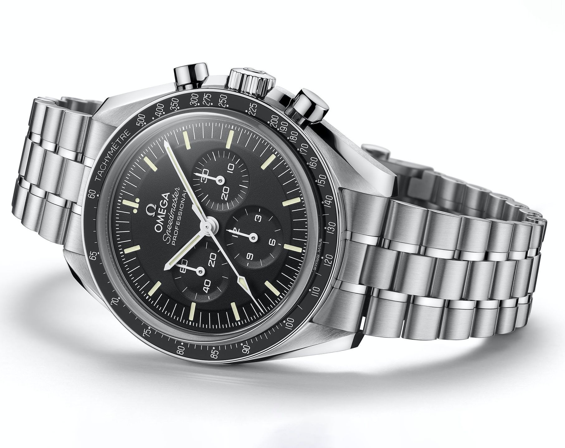 Omega Speedmaster Moonwatch Black Dial 42 mm Manual Winding Watch For Men - 6