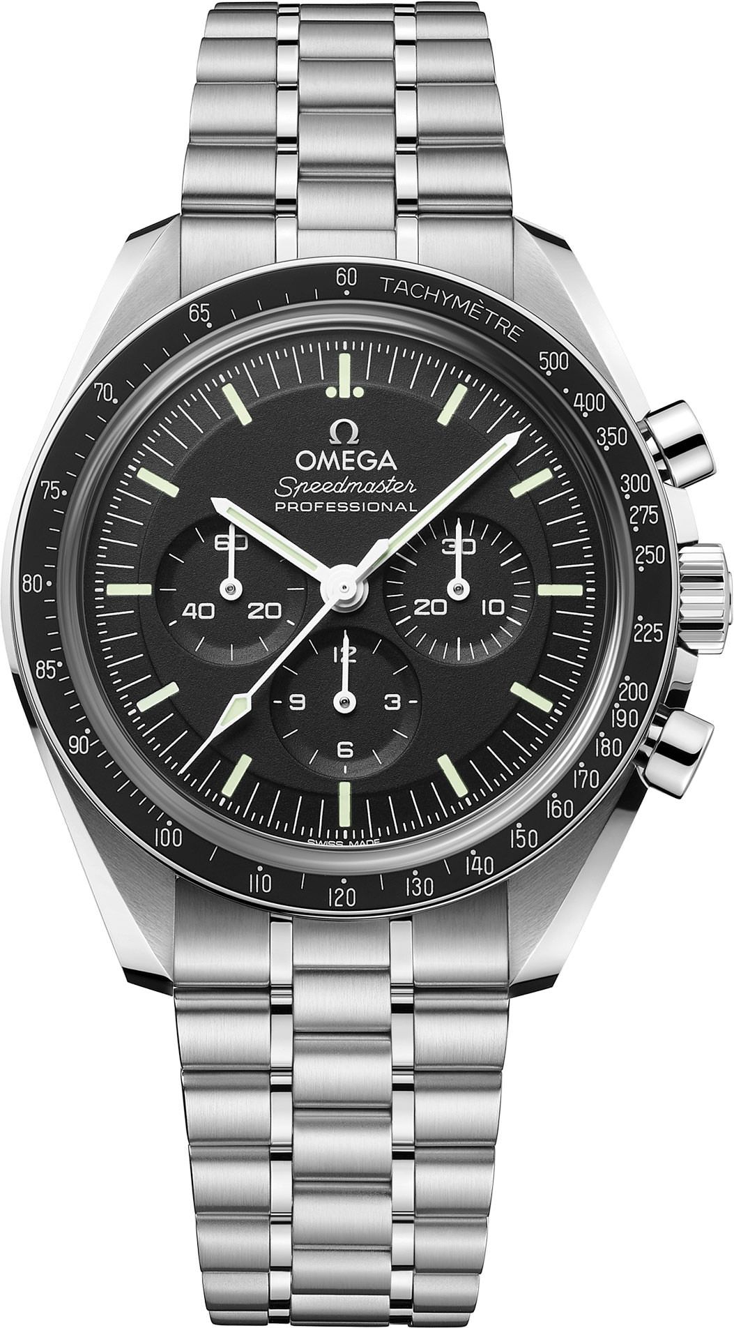 Omega Speedmaster Moonwatch Black Dial 42 mm Manual Winding Watch For Men - 1