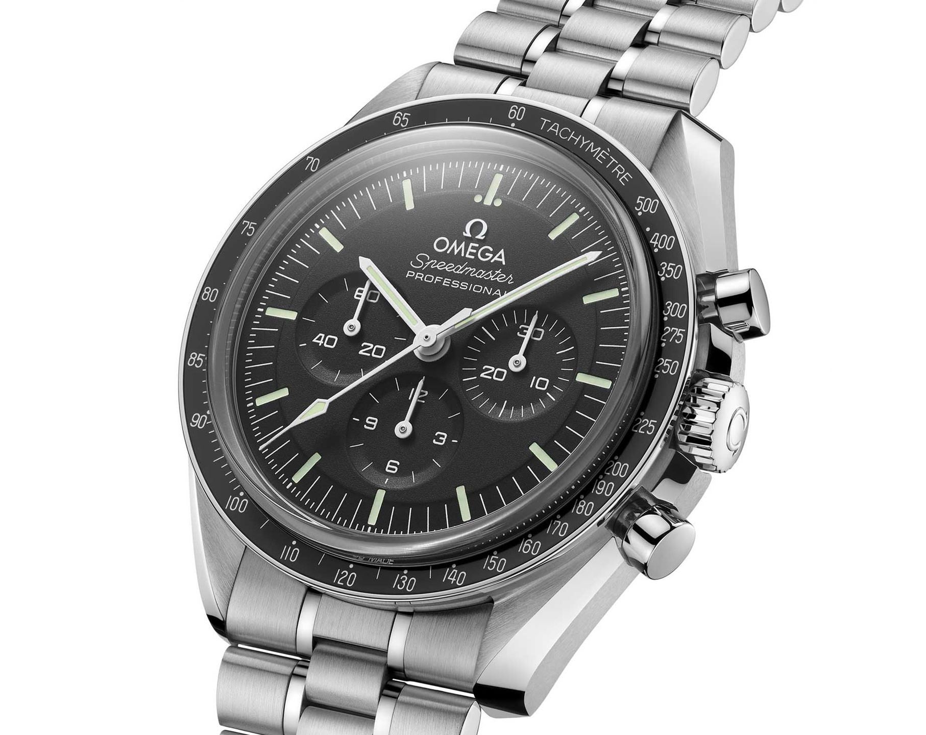 Omega Speedmaster Moonwatch Black Dial 42 mm Manual Winding Watch For Men - 3