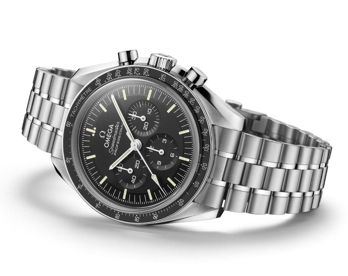 Omega Speedmaster Moonwatch Black Dial 42 mm Manual Winding Watch For Men - 6