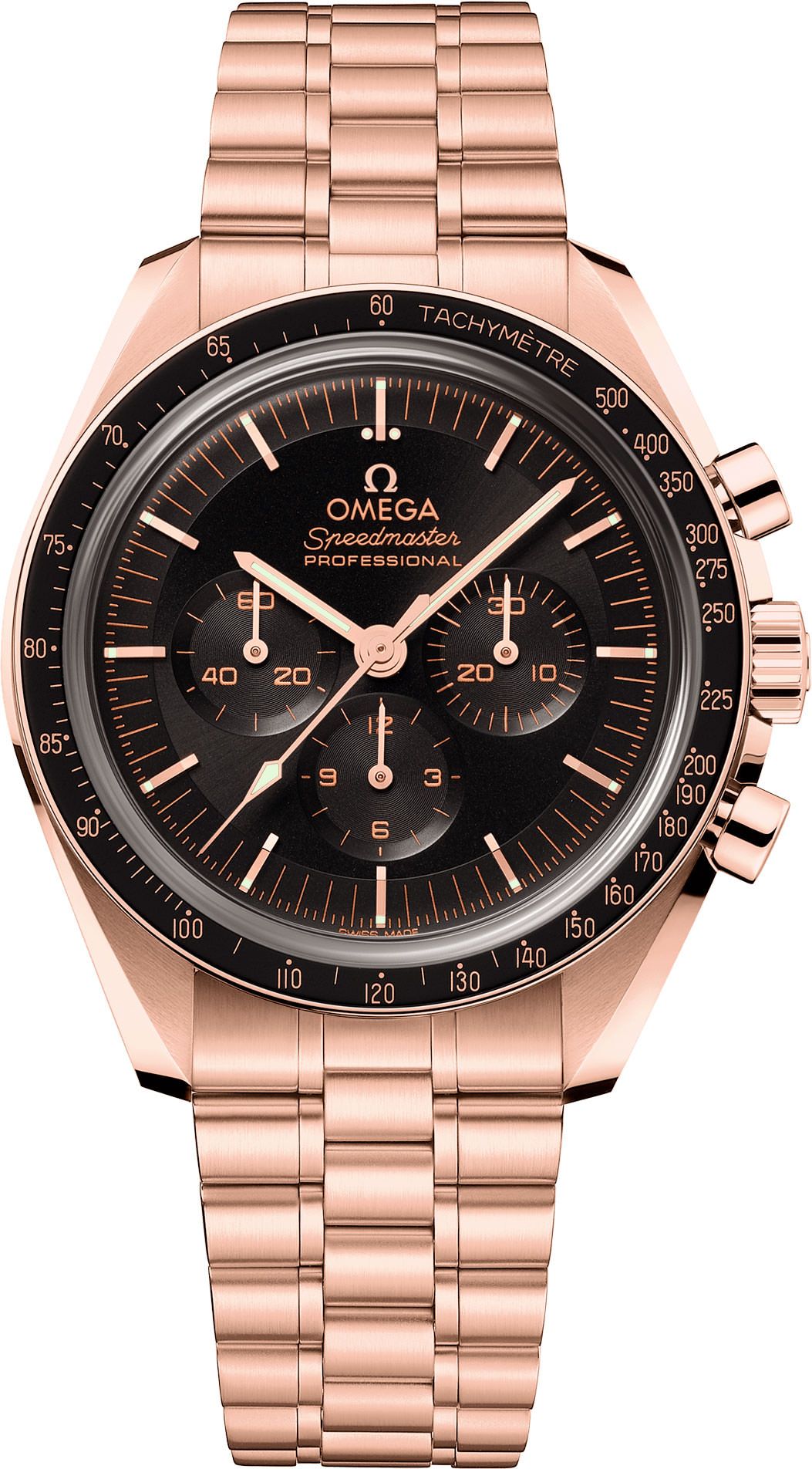 Omega Speedmaster Moonwatch Black Dial 42 mm Manual Winding Watch For Men - 1