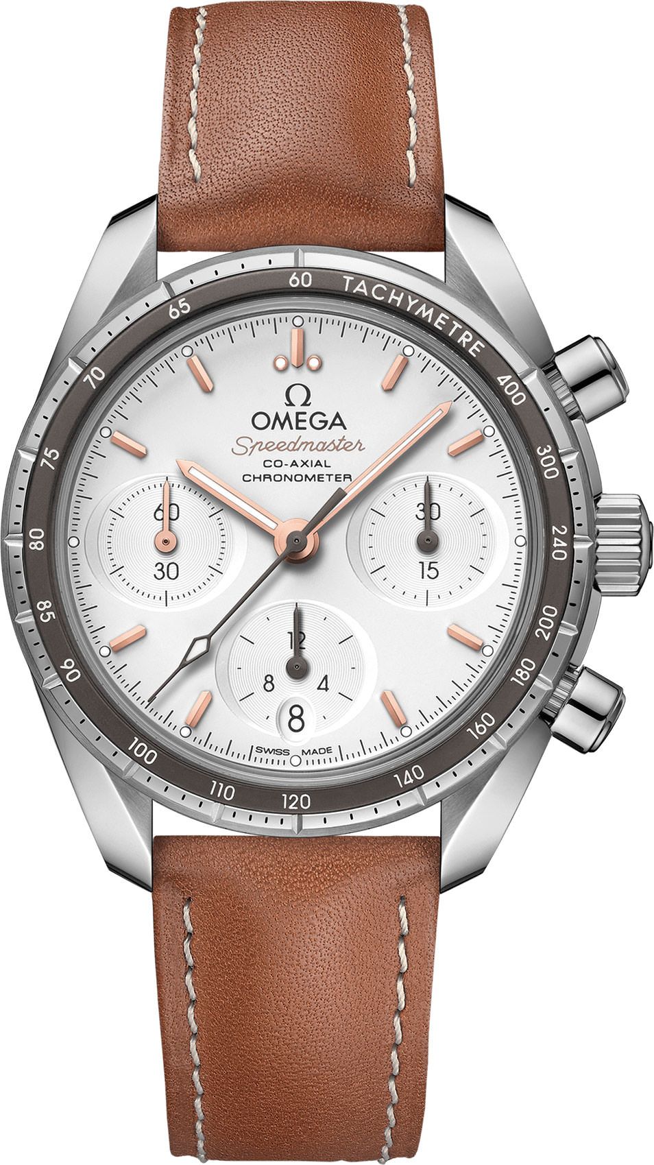 Omega Speedmaster Speedmaster 38 Silver Dial 38 mm Automatic Watch For Men - 1