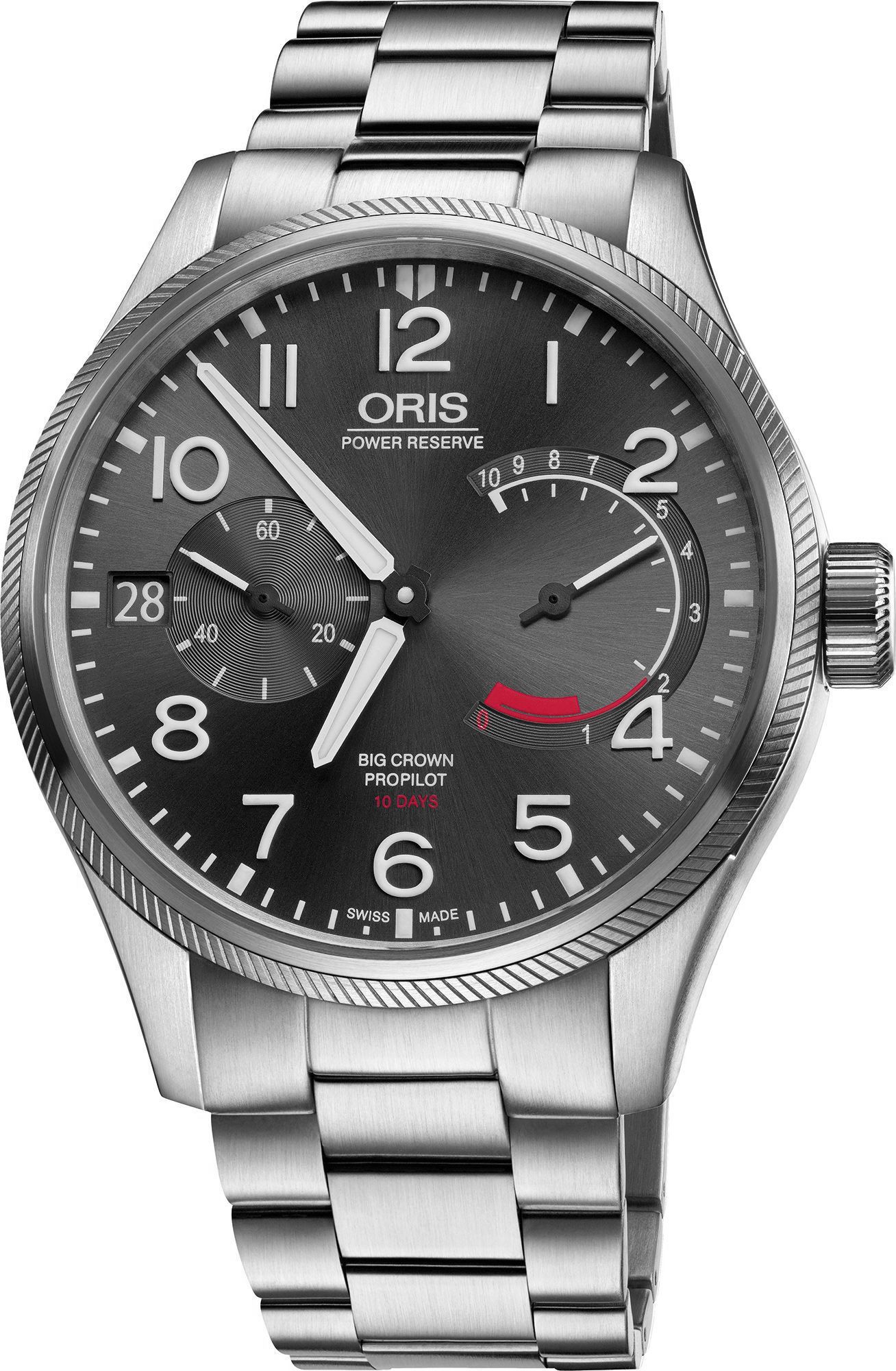 Oris ProPilot Big Crown Propilot Calibre 111 Anthracite Dial 44 mm Manual Winding Watch For Men - 1