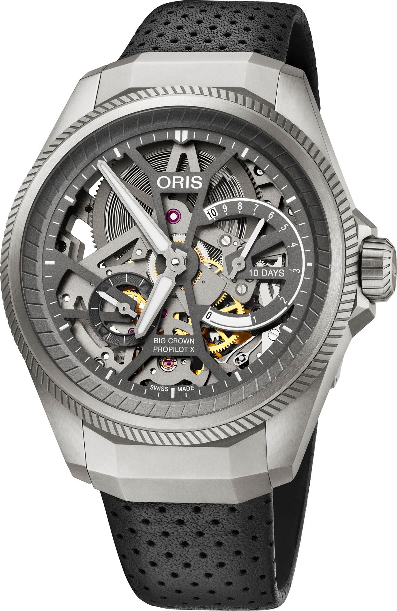 Oris ProPilot X Big Crown Propilot X Calibre 115 Skeleton Dial 44 mm Manual Winding Watch For Men - 1