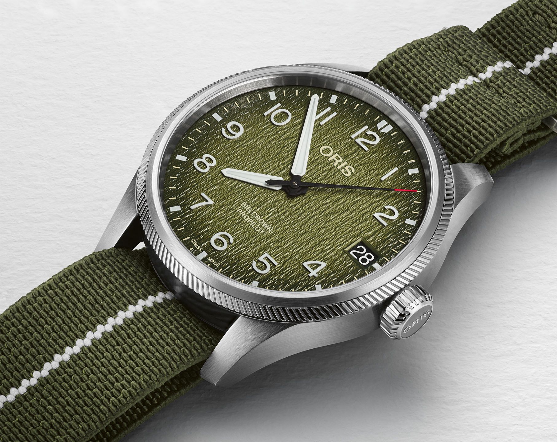 Oris ProPilot Okavango Air Rescue Limited Edition Green Dial 41 mm Automatic Watch For Men - 5