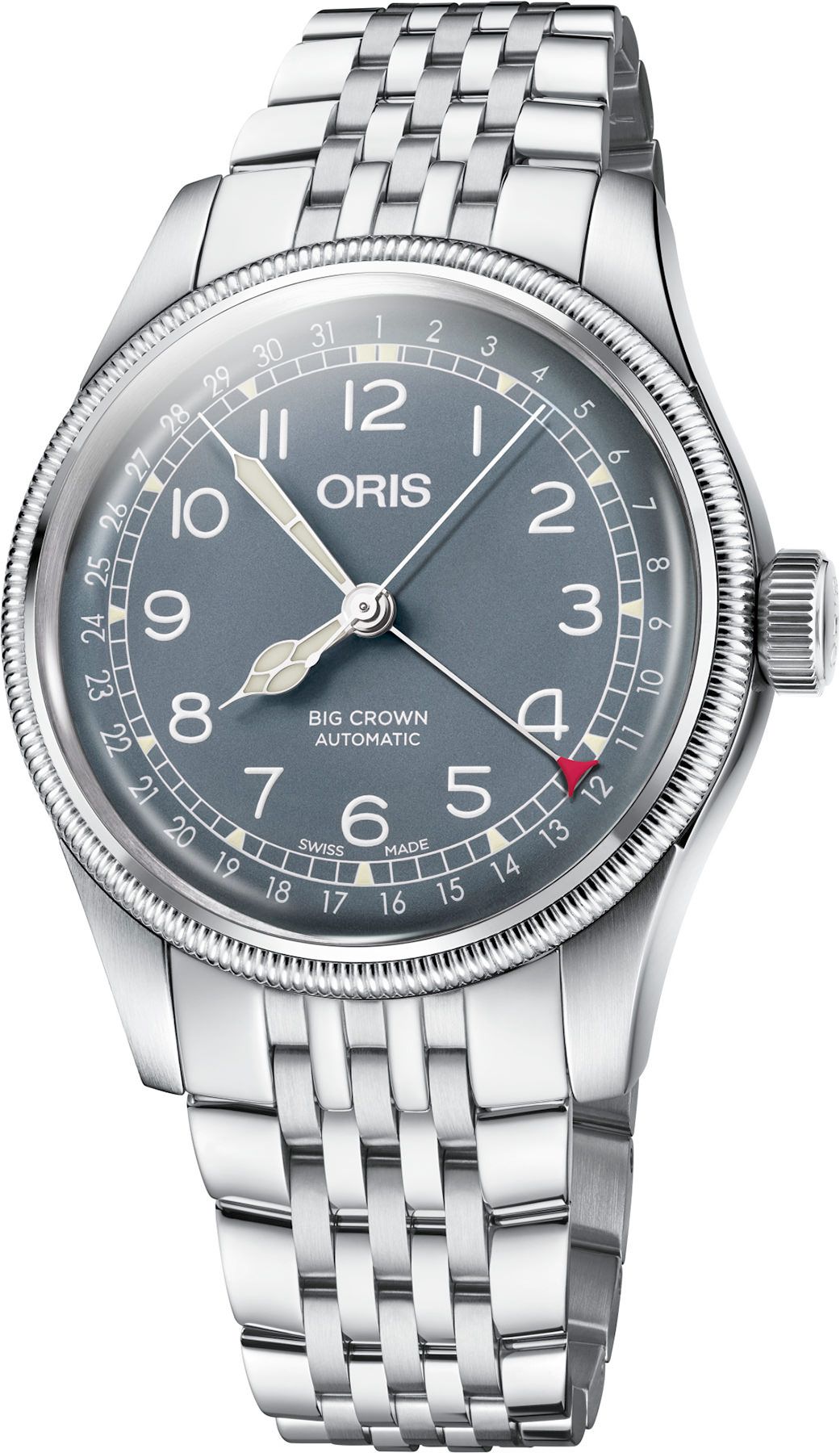 Oris Big Crown Big Crown Pointer Date Blue Dial 40 mm Automatic Watch For Men - 1