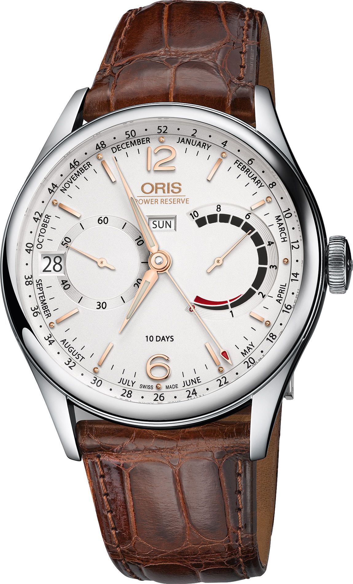 Oris Artelier Artelier Calibre 113 Silver Dial 43 mm Manual Winding Watch For Men - 1