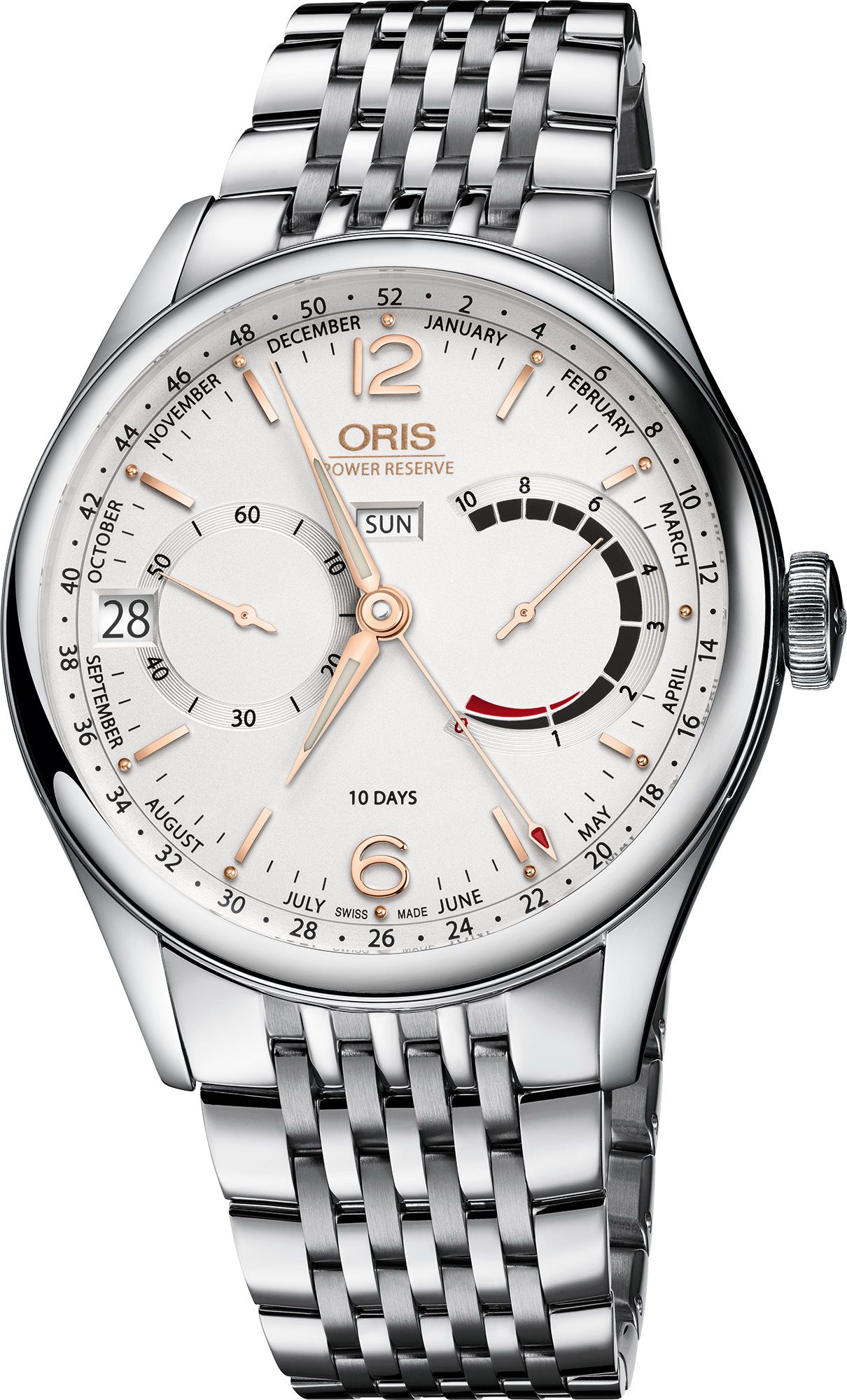 Oris Artelier Artelier Calibre 113 Silver Dial 43 mm Automatic Watch For Men - 1