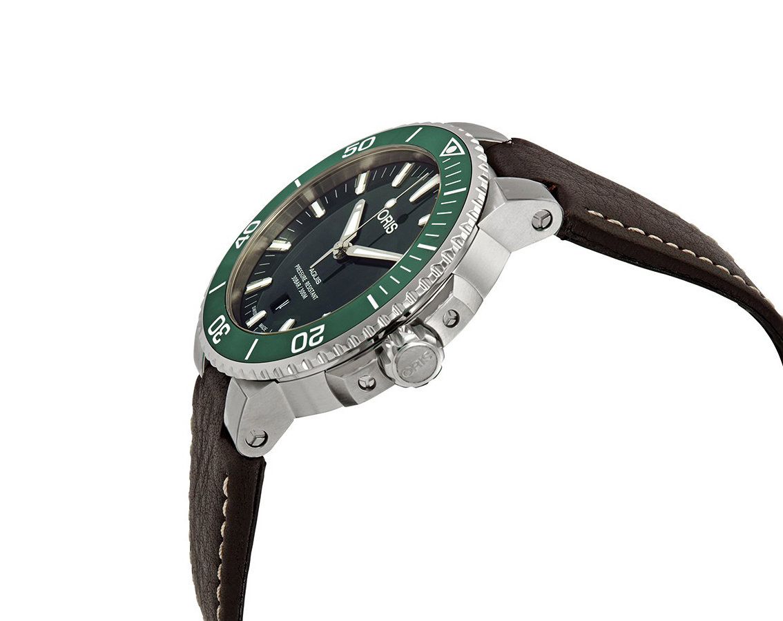 Oris Aquis Aquis Date Green Dial 43.5 mm Automatic Watch For Men - 3