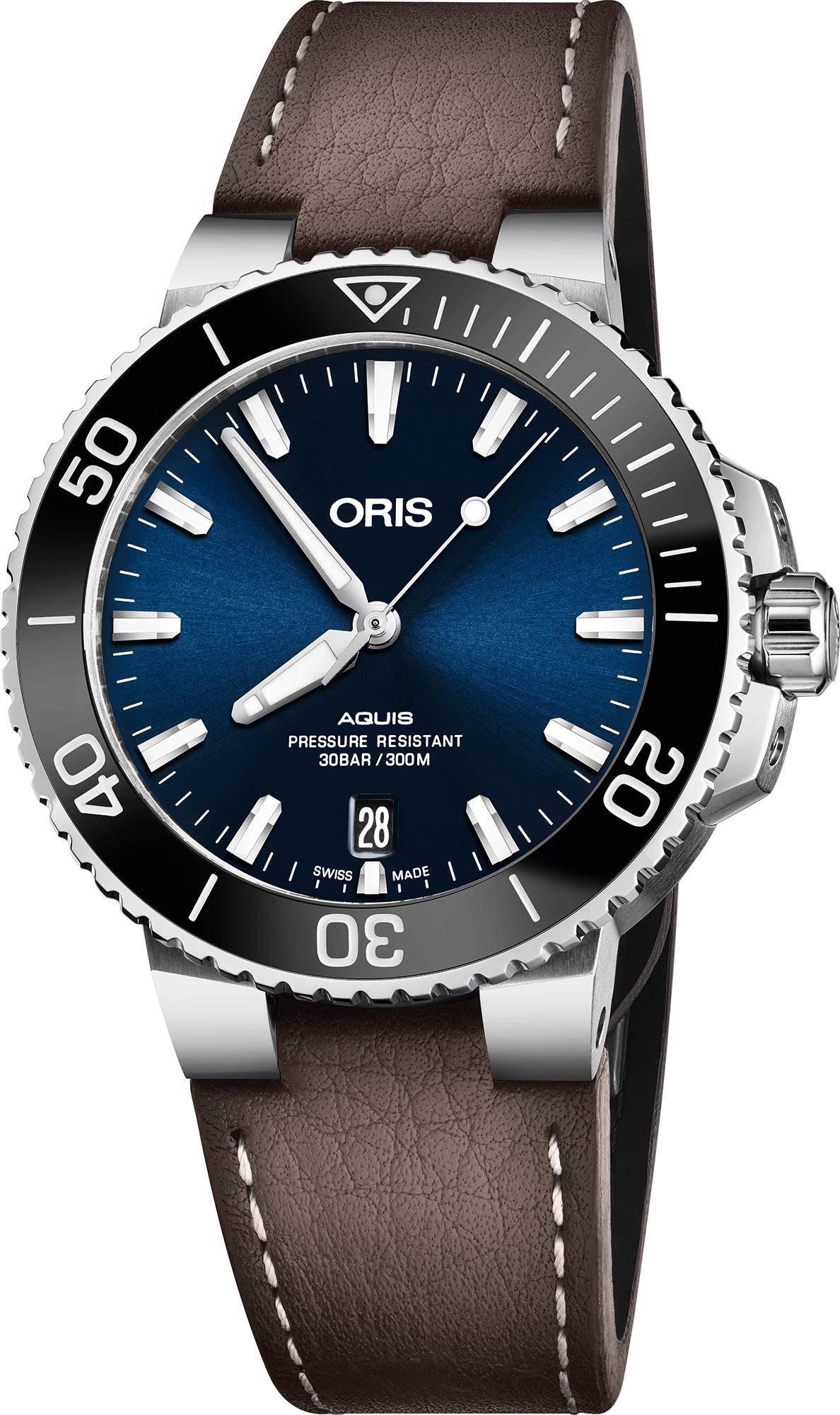 Oris Aquis Aquis Date Blue Dial 39.50 mm Automatic Watch For Men - 1