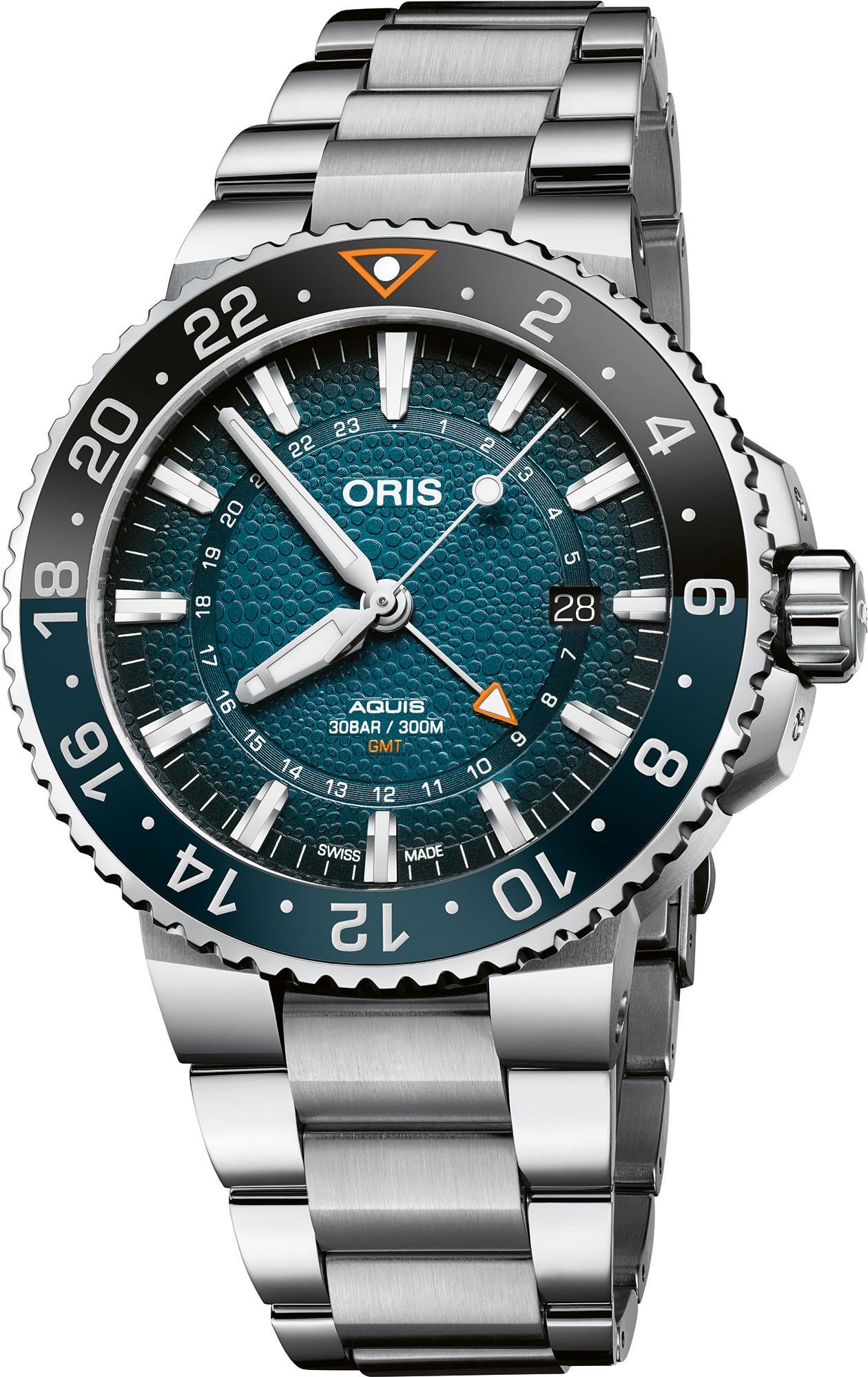 Oris Aquis Whale Shark Limited Edition Blue Dial 43.50 mm Automatic Watch For Men - 1