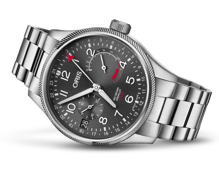 Oris ProPilot Big Crown Propilot Calibre 114 Grey Dial 44 mm Manual Winding Watch For Men - 4