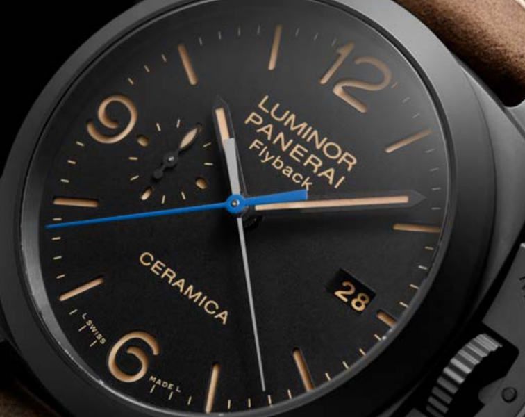 Panerai Luminor  Black Dial 44 mm Automatic Watch For Men - 5